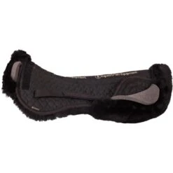 BR Sattelunterlage Mit Herrausnehmbarem Kissen Sheepskin Schwarz/Naturell -Reitsportbedarf Verkäufe br 154005 b123 02.4e4bba