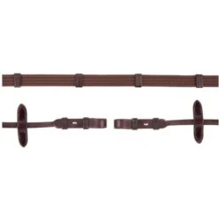 BR Gurtzügel Braun/Silber Warmblut