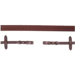 BR Zügel Eventa Pro Grip 16mm Blind Braun/Gold Warmblut