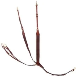 BR Vorderzeug Taunton Elastisch Mit Martingal Tobacco