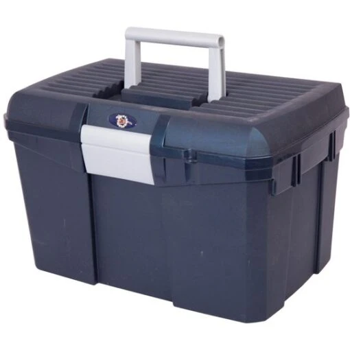 Agradi Putzbox Carlo II Mit Deckel Und Einsatz Midnight Blue
