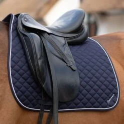 Dominick Schabracke Dressur Navy/Weiß Warmblut