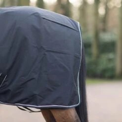 Dominick Stalldecke 350g Schwarz/Weiß -Reitsportbedarf Verkäufe dominick staldeken zwart dom dominick stable rug black lite 6.916cb7