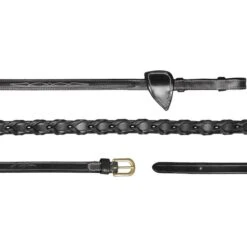 Dyon Zügel Laced 1/2 Braun -Reitsportbedarf Verkäufe dyon dy05qbl.e572b9