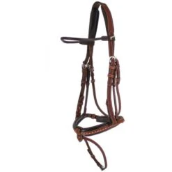 PÉNÉLOPE Pénélope Trense Luxe Schwarz/Grau Vollblut -Reitsportbedarf Verkäufe ekkia 301601218 1.dea7d3