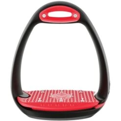 Compositi Steigbügel Eole AirPro Schwarz/Himbeere -Reitsportbedarf Verkäufe ekkia 940 597 004.1599de