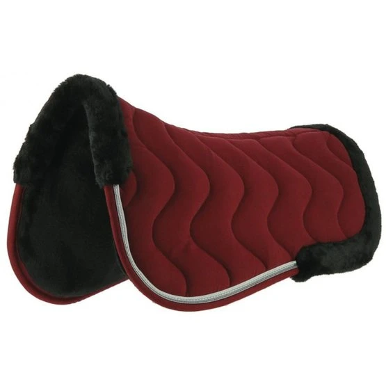 EQUITHÈME Sattelunterleger Jump Pro Rot Warmblut 4 EQUITHÈME Sattelunterleger Jump Pro Rot Warmblut – Bild 2