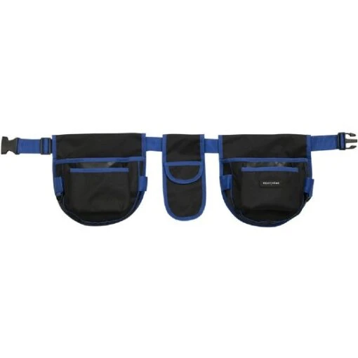 EQUITHÈME Grooming Leine Schwarz/Blau 75x25cm