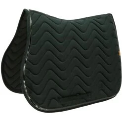 EQUITHÈME Schabracke Glossy Vielseitig Dunkelgrün Warmblut -Reitsportbedarf Verkäufe ekkia z08296 204 761 002.a06873