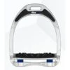 Flex-On Steigbügel Aluminium Inclined Ultra Grip Silber/Silber/Navy