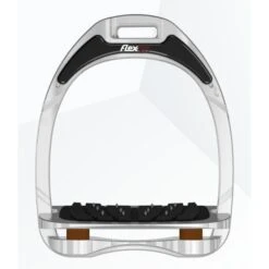 Flex-On Steigbügel Aluminium Inclined Ultra Grip Silber/Silber/Navy -Reitsportbedarf Verkäufe flex alu iug brown.9e1b65