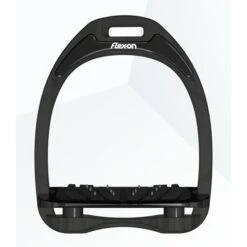 Flex-On Steigbügel Aluminium Inclined Ultra Grip Silber/Silber/Navy -Reitsportbedarf Verkäufe flex alu zwart zwart.871475