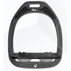 Flex-On Steigbügel Green Composite Inclined Ultra Grip Schwarz/Schwarz/Schwarz -Reitsportbedarf Verkäufe flex gc dg iug black grey.ca7331 5