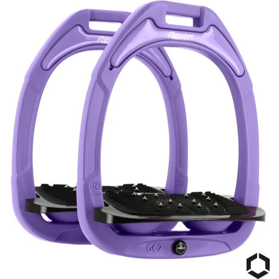 Flex-On Steigbügel Green Composite Inclined Ultra Grip Silver Grey/Grau/Schwarz 10 Flex-On Steigbügel Green Composite Inclined Ultra Grip Silver Grey/Grau/Schwarz – Bild 8