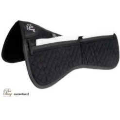 Pur Sang Unterleger Correction 2 Fächer Schwarz