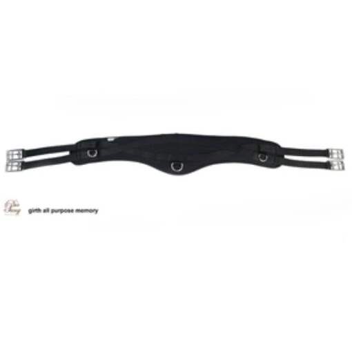Pur Sang Vielseitigkeitsgurt Memory Schwarz 115cm