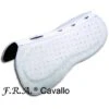 F.R.A. Cavallo Horse & Rider Pad TSP609 Wedge Vielseitigkeit Weiß One Size -Reitsportbedarf Verkäufe fra fra cavallo pad tsp 609 raised wedge.88606d