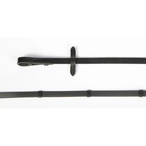 Harry's Horse Zügel Biothane Mit Stops Schwarz 4 Harry's Horse Zügel Biothane Mit Stops Schwarz – Bild 2