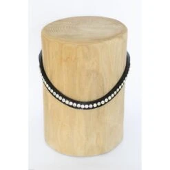 HB Showtime Stirnriemen Rivet Schwarz/Weiß -Reitsportbedarf Verkäufe hb 560 white.823f90