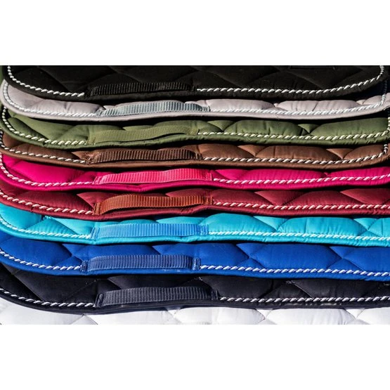 HB Showtime Schabracke Crown Dressur Weiß 14 HB Showtime Schabracke Crown Dressur Weiß – Bild 12