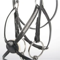 Harry's Horse Mexikanische Trense Crystal Schwarz -Reitsportbedarf Verkäufe hh 28000030 zwart 2.72fb3a