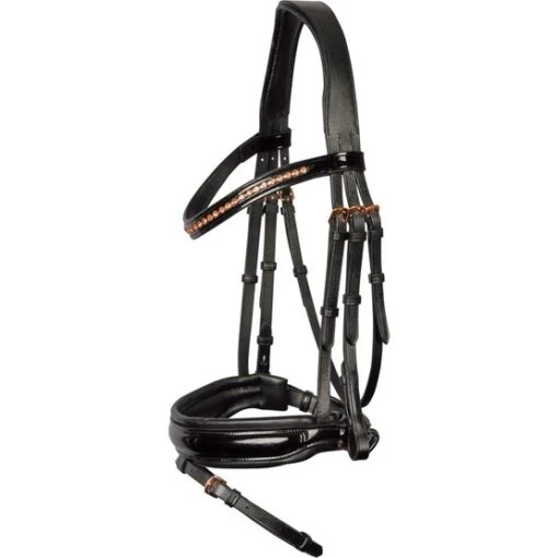Harry's Horse Trense Chique Rosegold Schwarz Warmblut