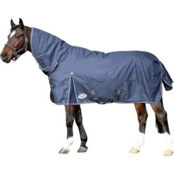 HKM Outdoordecke Champion Combo Winter 100g Dunkelblau -Reitsportbedarf Verkäufe hkm 13093 2.e98523
