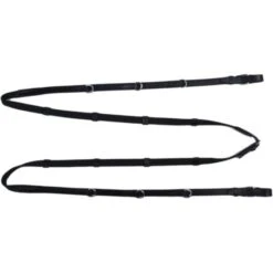 HKM Thiedemannzügel Schwarz Schwarz Vollblut/Warmblut