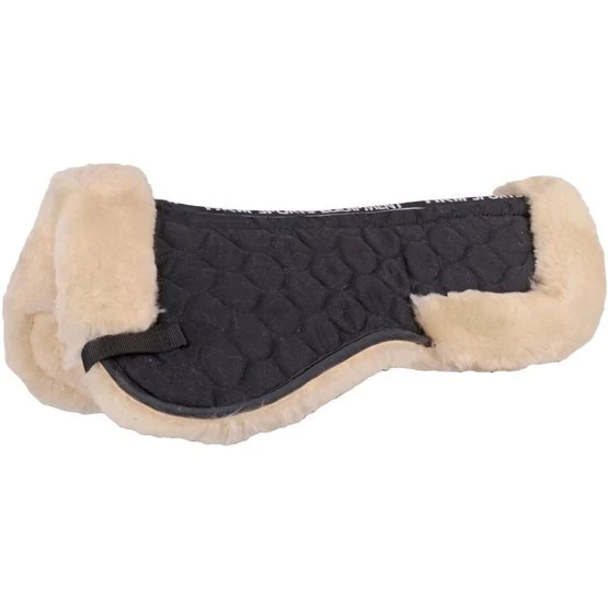 HKM Sattelunterleger Aus Echtem Lammfell Schw Vielseitigkeit 6 HKM Sattelunterleger Aus Echtem Lammfell Schw Vielseitigkeit – Bild 4