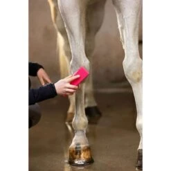 Paardenpraat Grooming Brush Rosa -Reitsportbedarf Verkäufe hof bors0004g6 paardenpraat grooming brush medium roze.402a22