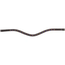 Horka Stirnriemen Colori Braunes Leder Blau/Weiß -Reitsportbedarf Verkäufe horka 180144 0000 0003.20cc70