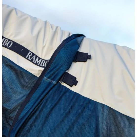 Rambo Summer Series Turnout 0g Navy/Grau 6 Rambo Summer Series Turnout 0g Navy/Grau – Bild 4