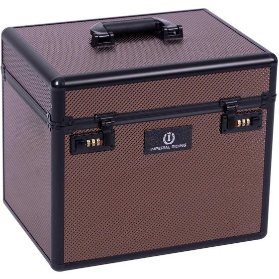 Imperial Riding Putzkoffer Shiny Silber Glitzer One Size 6 Imperial Riding Putzkoffer Shiny Silber Glitzer One Size – Bild 4