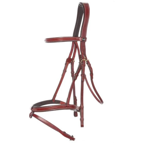 Kavalkade Trense Lorenz Springen Cognac 4 Kavalkade Trense Lorenz Springen Cognac – Bild 2