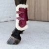 Kentucky Horsewear Kentucky Sehnenschutz Bamboo Elastic Velvet Vegan Bunt Bordeaux -Reitsportbedarf Verkäufe kentucky 179a3814.b494a6