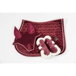 Kentucky Horsewear Kentucky Sehnenschutz Bamboo Elastic Velvet Vegan Bunt Bordeaux -Reitsportbedarf Verkäufe kentucky 179a4902.87604e