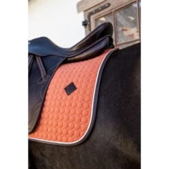 Kentucky Horsewear Kentucky Dressur Satteldecke Classic Leder Orange Warmblut -Reitsportbedarf Verkäufe kentucky 485a7967.533928