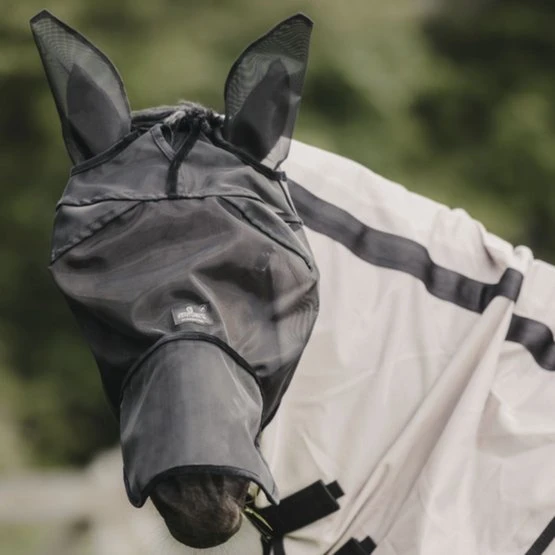 Kentucky Horsewear Kentucky Fliegenmaske Classic Mit Ohren Und Nase Schwarz 4 Kentucky Horsewear Kentucky Fliegenmaske Classic Mit Ohren Und Nase Schwarz – Bild 2