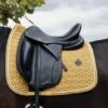 Kentucky Horsewear Kentucky Dressur Satteldecke Velvet Senffarben Warmblut -Reitsportbedarf Verkäufe kentucky zadeldekje velvet dressuur mustard.14eedc