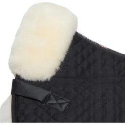 Kieffer Sattelunterleger Lambskin Pro Schwarz/Naturell -Reitsportbedarf Verkäufe kieffer 453 lambskin pro white 1.0b8ab4