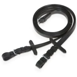 Kieffer Zügel Leder Schwarz