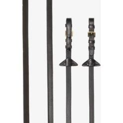 LeMieux Zügel Arika Rubber Half Lined Braun/Silber -Reitsportbedarf Verkäufe lemieux it03791 product rubberhalflinedriens brown brass.1b163e