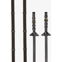 LeMieux Zügel Arika Rubber Grip Continental Havanna/Silber -Reitsportbedarf Verkäufe lemieux lm 2023 reins continental brownbrass hr 3 copy.14b115