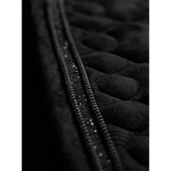 LeMieux Schabracke Crystal Suede Close Contact Braun -Reitsportbedarf Verkäufe lemieux lm crystaldetails hr 20 copy.4feb56