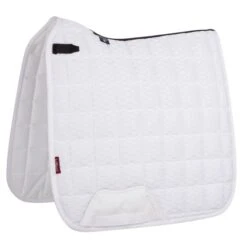 LeMieux Schabracke Carbon Mesh Air Sq Dressur Weiß L (Full)