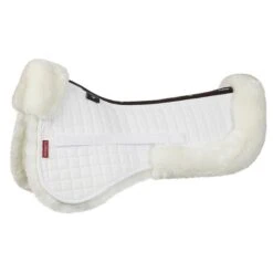 LeMieux Sattelunterleger ProLambskin Braun -Reitsportbedarf Verkäufe lm pldrhalfpadwhitewhite.f57400 1