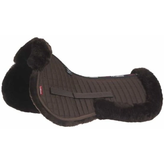 LeMieux Sattelunterleger ProLambskin Schwarz/Schwarz 5 LeMieux Sattelunterleger ProLambskin Schwarz/Schwarz – Bild 3