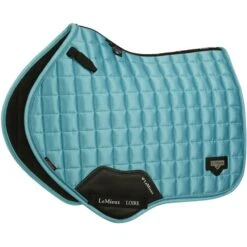 LeMieux Schabracke Loire Classic Satin Sq CC Green L (Full) -Reitsportbedarf Verkäufe lmx loire azure cc classic.452040 1