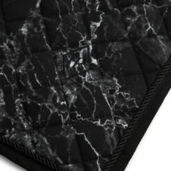 Mrs. Ros Schabracke Charmer Dressur Weiß -Reitsportbedarf Verkäufe mrs 1222 dekje zwart marble logo detail dekje 1.6029a5