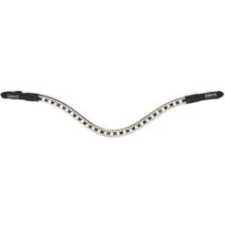 Mrs. Ros Stirnriemen Crystal Braun Pony